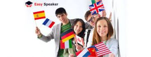 Easy speaker - cours d'apprentissage des langues - action - pas cher - composition