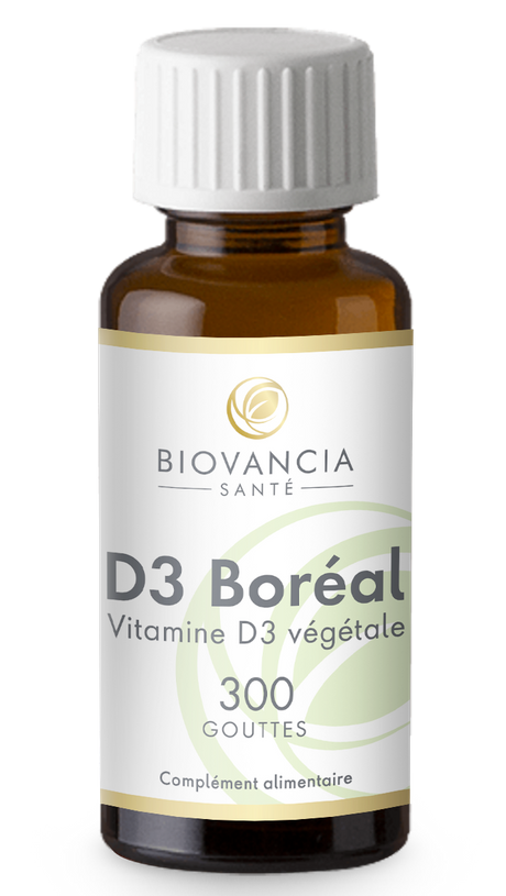 Vitamine D3 Boréal - composition - achat - pas cher - mode d'emploi
